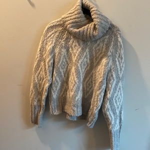 j crew turtle neck sweater cashmere